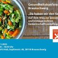 Abbildung mit Veranstaltungsdaten und dem Foto einer Salatschüssel, © Stadt Braunschweig