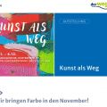 Screenshot von der Internetseite der-weg-bs.de/der-verein/aktuelles/kunst-als-weg